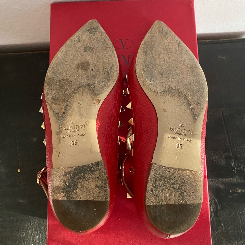 Valentino Rockstud Flats